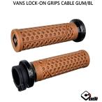 VANS/ODI・LOCK-ON グリップ ケーブルスロットル ゴムラバー/ブラック V31VHCWGR-BC・0630-3041 06303041