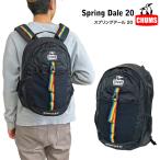 CHUMS チャムス スプリングデール 20 リュックサック バックパック デイパック キャンプ 登山 トレッキング 釣り 20L CH60-3749