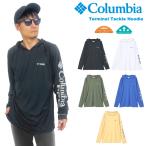 Columbia Colombia PFG terminal tuck ruf-ti- speed .. sweat dry UV cut pull over Parker fishing men's FM6132.. packet 1 point . free shipping 