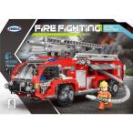 ブロック互換 レゴ 互換品 レゴ消防車 はしご車 レゴブロック LEGO クリスマス プレゼント