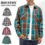 ショッピングチケット Houston ヒューストン チェックビエラシャツ 長袖シャツ  ヘビーオンス 厚手 ワークシャツ フランネルシャツ ミリタリー アメカジ メンズ レディース 41253