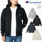 Champion チャンピオン 裏毛 スウェット ジップアップ パーカー ジップフーデッドスウェットシャツ メンズ レディース 無地 定番 C3-Y137