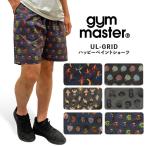 gym master Gym Master UL-GRID happy краска шорты общий рисунок шорты короткий хлеб укороченные брюки шорты G533707 2025 новый продукт .. пачка 1 пункт . бесплатная доставка 
