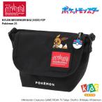 マンハッタンポーテージ ナイロン メッセンジャーバッグ ポケモン 25 イーブイ 刺繍 ミニショルダーバッグ Manhattan Portage MP1602FZPPKMN25 正規品