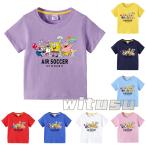 【15色】春夏新作 子供服 半袖Tシャツ スポンジボブ 100%綿 ラウンドネック 丸首 男の子女の子向け 子ども服 小学生から幼稚園児に最適 80-150cm