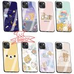 リラックマ iPhone 15 12 7 8 14 plus iPhoneX XS MAX XR iPhone11 Pro SE 13 mini tpu 携帯カバー 強化ガラス スマホケース