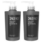 正規販売店 ドクターゼロ　リデニカル・ヘア&amp;スカルプシャンプー 男性用  400ml　2本　到着日時・時間指定不可商品