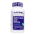  альфа липоевая кислота 600mg время Release 45 таблеток 1 шт. Natrolnato roll α липоевая кислота AlphaLipoicAcid600mgTimeRelease на день указание не возможно 