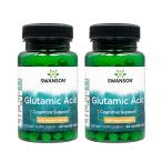 s one son глутамин кислота 500mg 60 таблеток 2 шт Swanson Glutamic Acid на день указание не возможно бесплатная доставка 