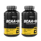 BCAA+B6 200錠 2本 BioTech USA社 分岐アミノ酸 ビタミンB6 日時指定不可