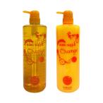 サニープレイス ナノサプリ クレンジングシャンプー オレンジ 1000ml ＋ エッセンスコンデ オレンジ 1000ml セット 各1個 ボトル