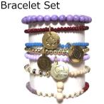 Yahoo! Yahoo!ショッピング(ヤフー ショッピング)CATHAMMILL キャットハミル オーストラリア の さわやか パープル ブレスレットセット ゴールド ブレスレット 人気 ブレスレ 海外 ブランド