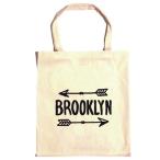 アウトレット Bag all エコバッグ 折り畳み ブルックリン トートバッグ A4 BROOKLYN ARROW TOTE