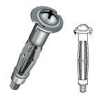 Jefcom ジェフコム DENSAN デンサン ボードアンカー P-PACK 適用板厚3〜9mm 57本 A-409PN