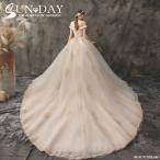 ウェディングドレス ウェディングドレス白 パーティードレス オフショルダー 花嫁ロングドレス 結婚式 トレーンライン 二次会 エレガント お呼ばれ 挙式hs5484