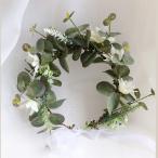 花冠ティアラ ウエディング 花冠 花かんむり ヘアアクセサリー 結婚式 ヘッドアクセ 花輪 森ガール 写真撮り 撮影 演奏会 挙式 パーティ花びらsp1569