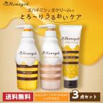 ノンシリコンシャンプー トリートメント ヘアマスク 集中ケア ダメージケア 補修 サロン品質 はちみつ ハニーチェ クリーミーハニー セット 韓国人気 送料無料