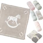 【並行輸入品】ベアフットドリームス ブランケット ベビー 551 Barefoot Dreams ひざ掛け ゾウ
