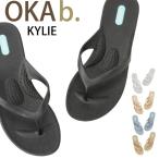 オカビー サンダル oka.b トング KYLIE カイリー ウェッジソール ラバーシューズ ギフト