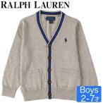 ポロ ラルフ ローレン POLO RALPH LAUREN キッズ ベビー Vネック カーディガン 子供用 2-7歳 Cotton V-Neck Cardigan 子供服 ベビー服 ポロ