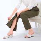  сделано в Японии удобный кромка застежка-молния имеется брюки все 2 цвет длина ног 58cm легкий брюки брюки женский женщина одежда Mrs. sinia женщина черный хаки весна лето осень dz p27115