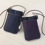  небольшая сумочка сделано в Японии Mikawa дерево хлопок .... небольшая сумочка все 2 цвет смартфон сумка плечо сумка женский женщина Mrs. sinia женщина темно-синий лиловый dz p27167
