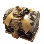 ショッピングjenni Jennifer Taylor ジェニファーテイラー トランクBOX Broderick ロココ調  ヨーロピアン クラシック エレガント 姫系 収納 真鍮 レオーネ