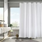 AooHome シャワーカーテン 150cm丈 防カビ 防水 ユニットバス お風呂カーテン 軽量 ポリエステル製 ホテル 高級
