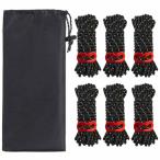 YFFSFDC палатка трос 6 шт. комплект 4mm * 4m выдерживаемая нагрузка 260kggai трос pala код трос gaila Inter 