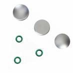 GeeSo aluminium сплав shutter кнопка 10mm каждый фирма камера соответствует вмятина / выпуклость / простой модель (3 шт. комплект,