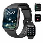 スマートウォッチ 多種機能付き  Topaka スマートウォッチ Bluetooth5.3通話機能付き Smart Watch 1.85イン