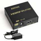 AstroAI HDMI 分配器 HDMI スプリッター HDMI 同時出力 1入力2出力 アダプターPSE認証 同時出力 4K 3D HDCP V