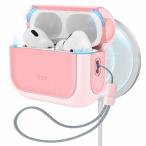 ESR AirPods Pro2 ケース AirPods Pro 第2世代/第1世代 (2023/2022/2019)共通 HaloLock搭載 MagSafe 対応(USB-C/Lightning