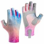 Bassdash( автобус панель приборов ) рыбалка перчатка женский UPF 50+ UV cut рыбалка перчатки выгоревший на солнце участок предотвращение скорость .3/4fi