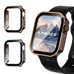 ショッピングアップルウォッチ カバー Kawoco アップルウォッチ 防水 カバー 保護 iWatch 41mm Series9 Series8 Series7 直角エッデザイン apple watch