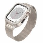 ショッピングapple watch バンド (TALENANA) for Apple Watch 用バンド ケース一体型45mm/44mm/41mm/40mm アップルウォッチ 用交換ベルト Series 9