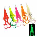 Deep Range タコベイト UV ソフトルアー 針付き 5個セット タイラバ