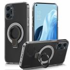 OPPO RENO9 A ケース OPPO RENO7 A OPG04 ケース MagSafe対応 透明 リング付き オッポ リノ7 a / リノ9 a クリア