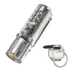 RovyVon オーロラ A28 2rd USB-C EDC 懐中電灯、6500K LED 最大 1000 ルーメン、850mAh 充電式小型懐中電灯、