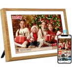 32GB デジタルフォトフレーム 10.1インチWiFiデジタルフォトフレーム1280x800 IPSタッチスクリーン自