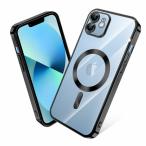 iPhone 12 Mini ケース MagSafe対応 クリア メッキ加工 アイフォン12Mini スマホケース 耐衝撃 TPU ワイヤ