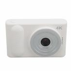 デジタルカメラ 4K、オートフォーカス Vlogging カメラ 48MP 16X デジタルズームデジタルカメラ 2.4 イ