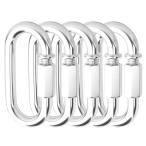 Wliknkalabina ссылка пряжка 304 нержавеющая сталь сталь выдерживаемая нагрузка 500KG 5 шт. комплект зажим крюк Quick li