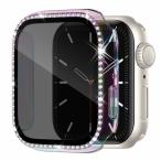 Knossen コンパチブル Apple Watch ケース 46mm キラキラ アップルウォッチ カバー 覗き見防止 Apple Watch