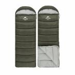 Naturehike 寝袋 -3[度]使用可能 冬用 1.1kg超軽量 中空棉充填 連結可能 全展開可能 多機能 封筒型 耐寒