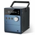 ポータブルCDプレーヤー 20W bluetooth対応/FMラジオ/MP3再生/USB/AUX入力/ヘッドフォンジャック/リモコ