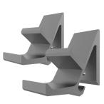 Geekria ヘッドホンハンガー 2台セット アアルミニウム合金 スタンド コントローラーハンガー&ヘ