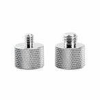 NICEYRIG камера Mike изменение винт комплект (3/8"-5/8" 1 шт ) 3/8" мужской из 5/8" женский . изменение + (1/4"-5/8" 1 шт ) 1/4"o