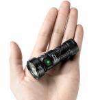 sofirn SR20 Mini 懐中電灯 小型 強力 フラッシュライト 1200ルーメン明るい白色光 660nmの深い赤色光 US