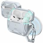 ESR AirPods Pro2 ケース MagSafe対応 AirPods Pro 第2世代/第1世代 (2023/2022/2019)共通 HaloLock付き(USB-C/Lightning